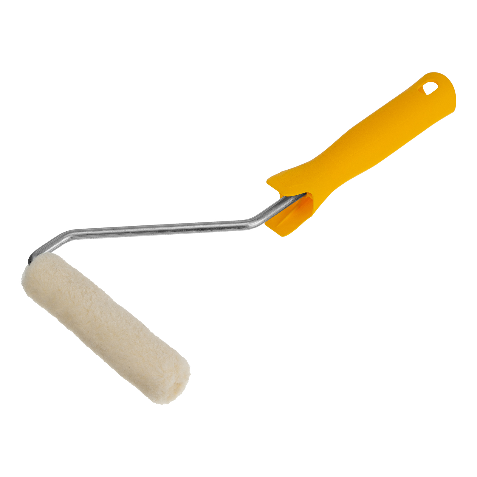 Мини-валик в сборе "Лаки" , 110 мм, ворс 5 мм, D 16 мм, D ручки 6 мм, Велюр Сибртех (80592)