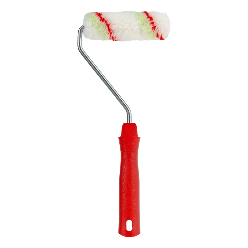 Мини-валик в сборе "Эмали", 110 мм, ворс 12 мм, D 16 мм, D ручки 6 мм, полиамид, полиакрил Сибртех (80584)