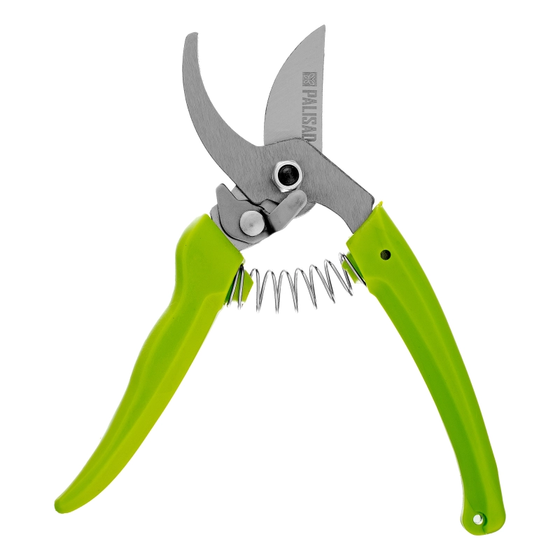 Секатор прямого реза, 185 мм, рукоятки из полипропилена, BASE// Palisad (60440)