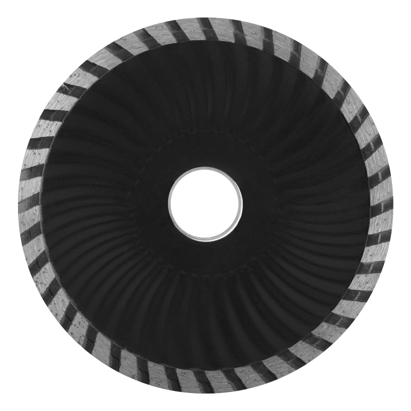 Диск алмазный, отрезной Turbo, 115 х 22.2 мм, сухая резка Sparta (731175)