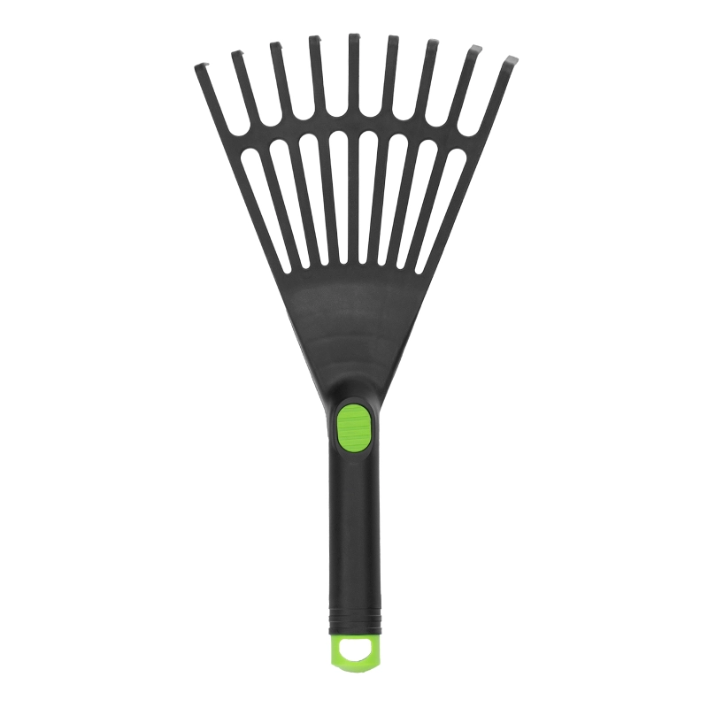 Грабли веерные 9 - зубые, 175 х 350 мм, пластиковые, Nylon, Palisad (62395)