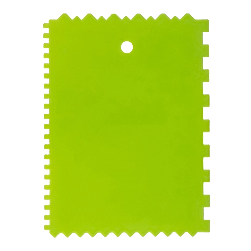 Шпатель для клея, пластмассовый, 130 х 170 мм, зубчатый Сибртех (86018)