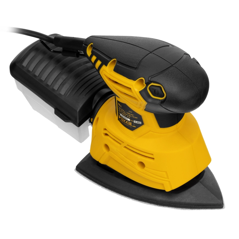 Машина плоскошлифовальная вибрационная 2 в 1 VDS-2, 130 Вт, 14000 об/мин Denzel (27614)