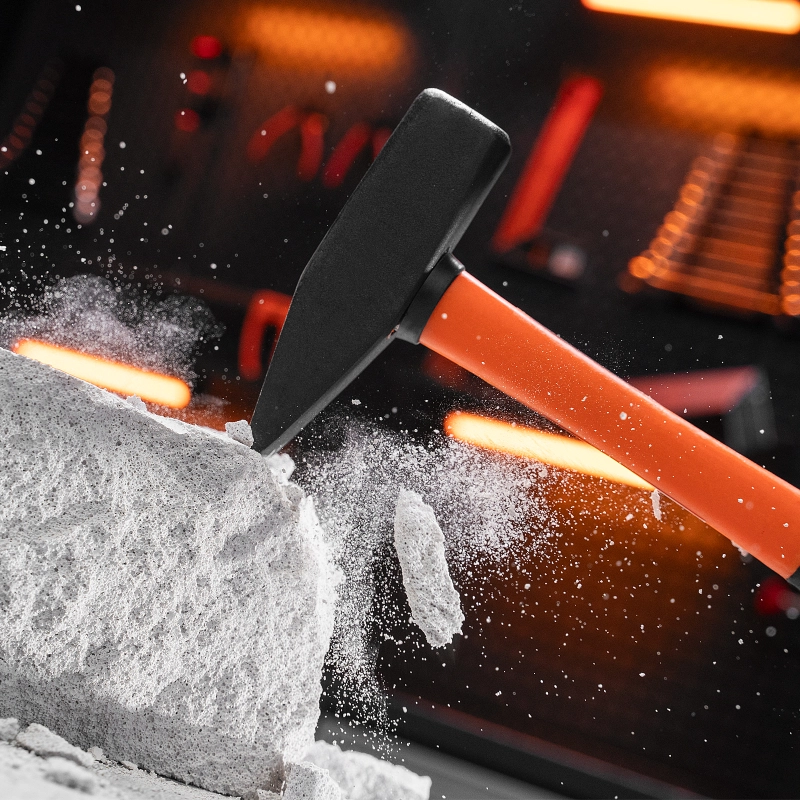 Молоток слесарный, 700 г, фибергласовая обрезиненная рукоятка Sparta (10377)