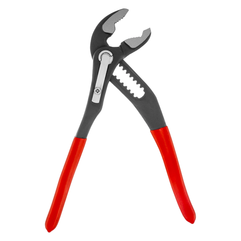 Клещи переставные 180 мм, кнопочный механизм, хром-ванадий, обливные рукоятки Matrix (17925)