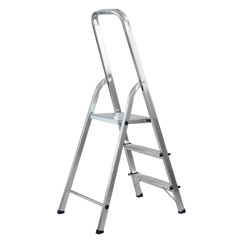 Стремянка усиленная, 3 ступени, алюминиевая, MTX (9771277)