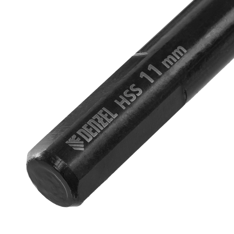 Сверло по металлу, 11 мм, HSS-Tin, Golden Tip, 6 шт. Denzel (717223)