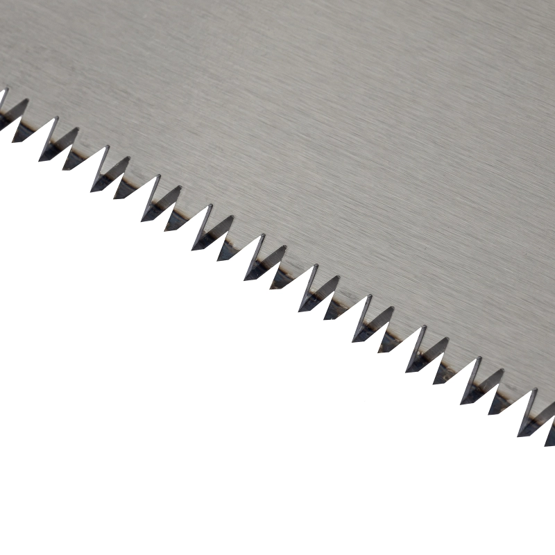 Ножовка по дереву, 500 мм, 9 TPI, зуб 3D, двухкомпонентная рукоятка Denzel (24147)