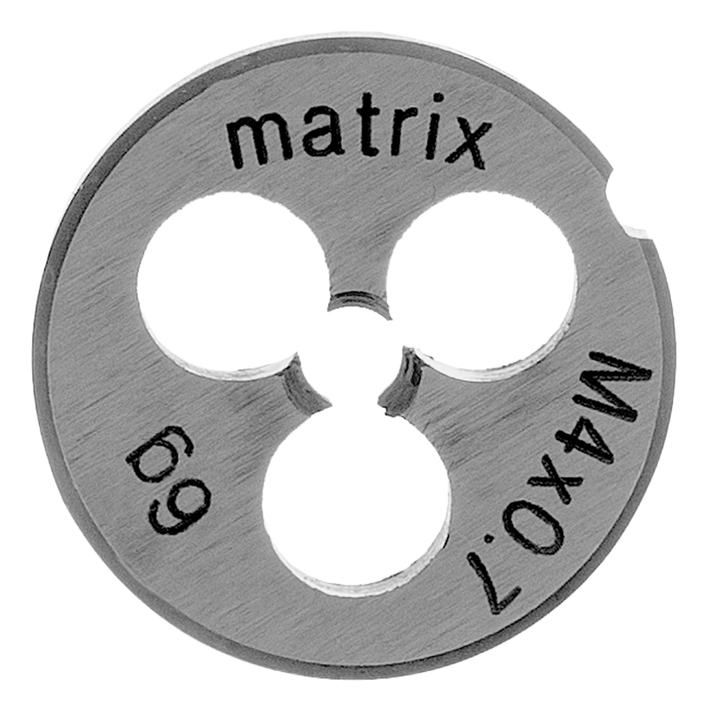 Плашка М4 х 0.7 мм, HSS Matrix (77071)