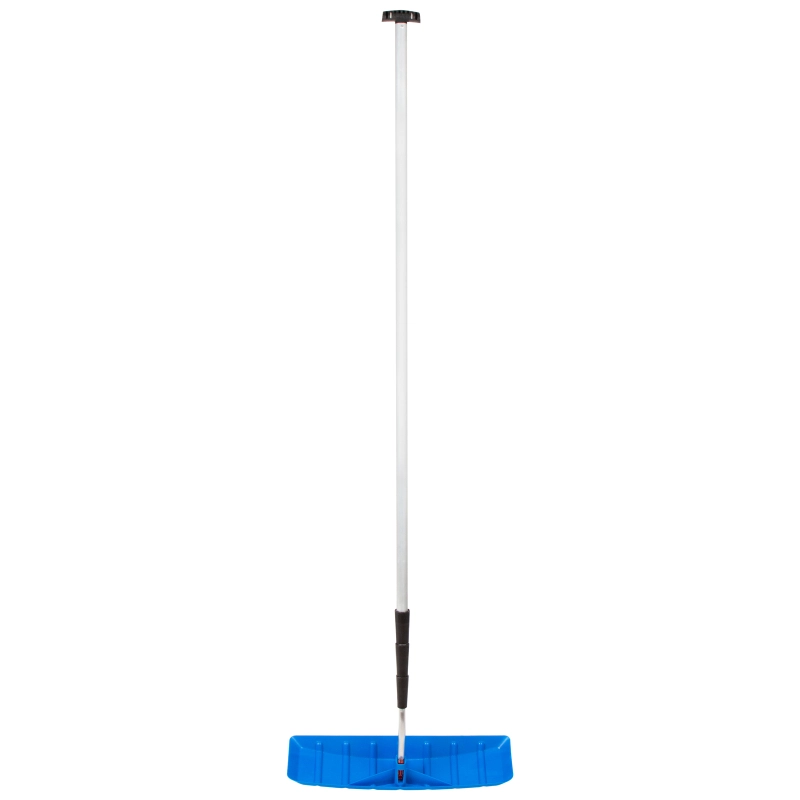 Скребок для уборки снега с крыш 610х140 мм, алюминиевая телескоп. рукоятка, длина 2-6 м (61671)