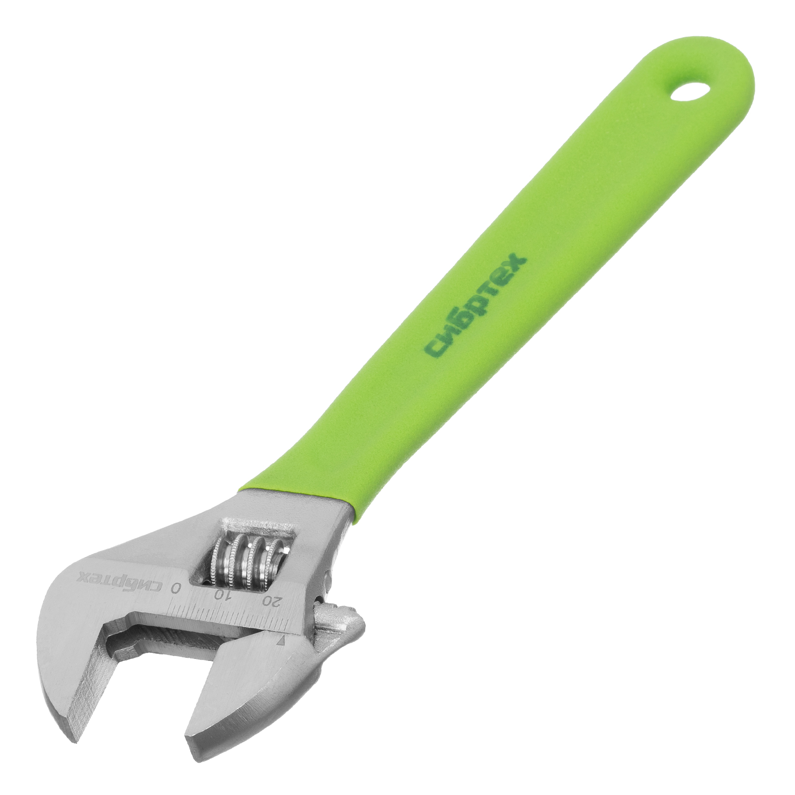 Ключ разводной, 200 мм, никелированный Сибртех (15526)