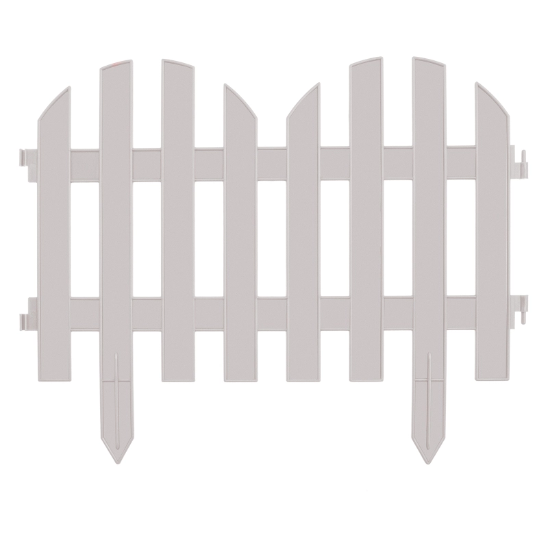 Забор декоративный "Романтика", 28 х 300 см, белый, Palisad (65020)