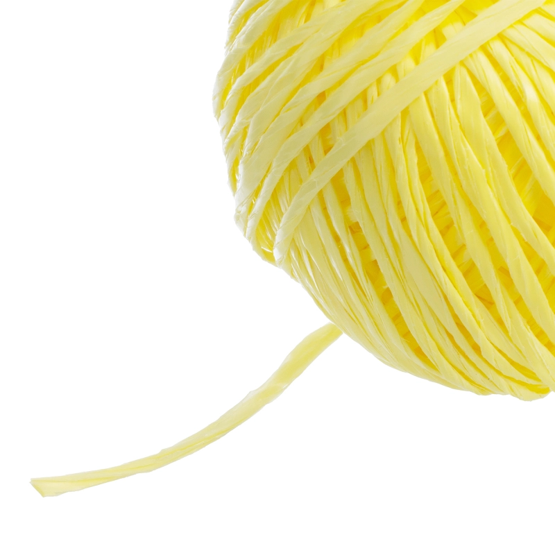 Шпагат полипропиленовый желтый, 1.7 мм, L 60 м, Сибртех (93974)