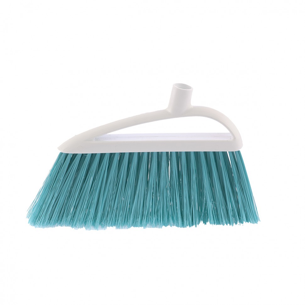 Щетка пластмассовая для подметания пола "Lux ", 230 мм, без черенка, бирюзовая щетина Elfe (93556)