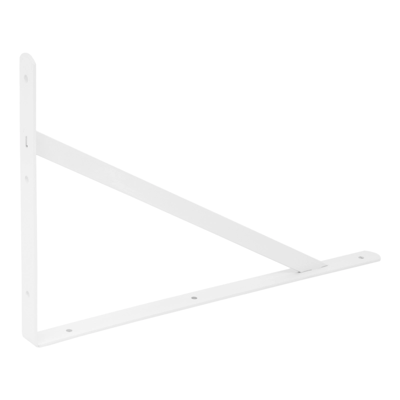 Кронштейн усиленный, 500 х 350 х 30 х 4 мм, белый Сибртех (94048)