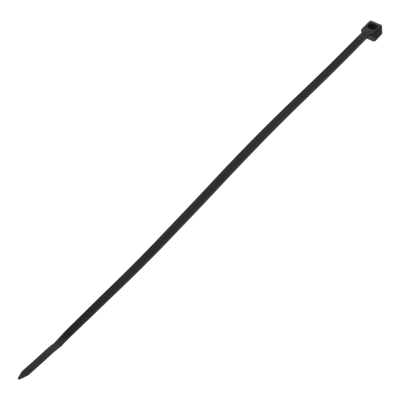 Хомуты, 250 x 4.8 мм, пластиковые, черные, 100 шт Сибртех (45564)