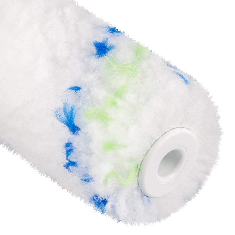 Мини-валик сменный "Водные краски", 110 мм, ворс 12 мм, D 16 мм, D ручки 6 мм, полиэстер Сибртех (80582)