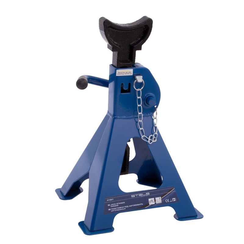 Подставки под автомобиль регулируемые, 3 т, H подъема 280-430 мм, 2 шт, Stels (51627)