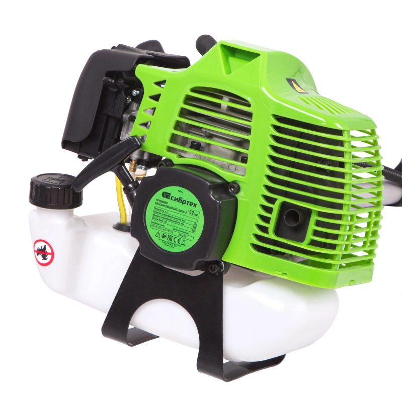 Триммер бензиновый БКС 3000-2, 52 см3, 3 л. с, разъемная штанга, состоит из 2 частей Сибртех (96246)