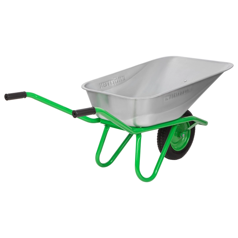 Тачка садово-строительная, грузоподъемность 170 кг, обьем 90 л Сибртех (689633)