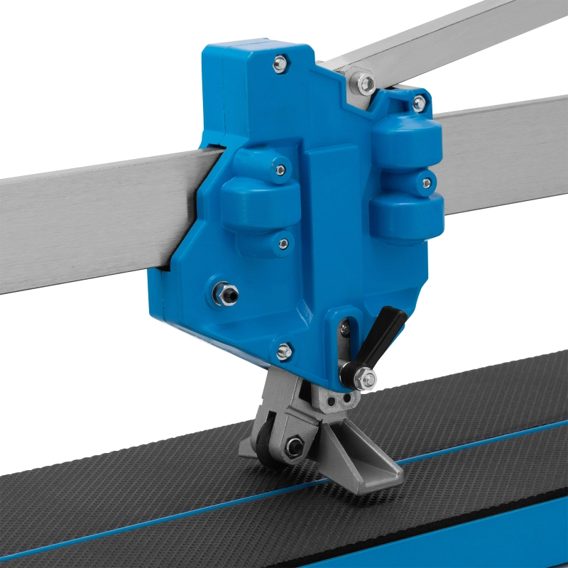 Плиткорез ручной монорельсовый 600 х 14 мм, ходовая каретка, 9/4 регулировка подшипников, литая станина Барс (87590)