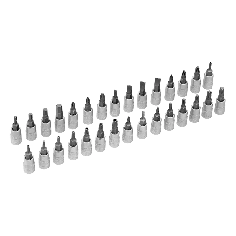 Набор инструментов, 1/4", 3/8", 1/2", Cr-V, S2, усиленный кейс, 216 предметов Stels (14115)
