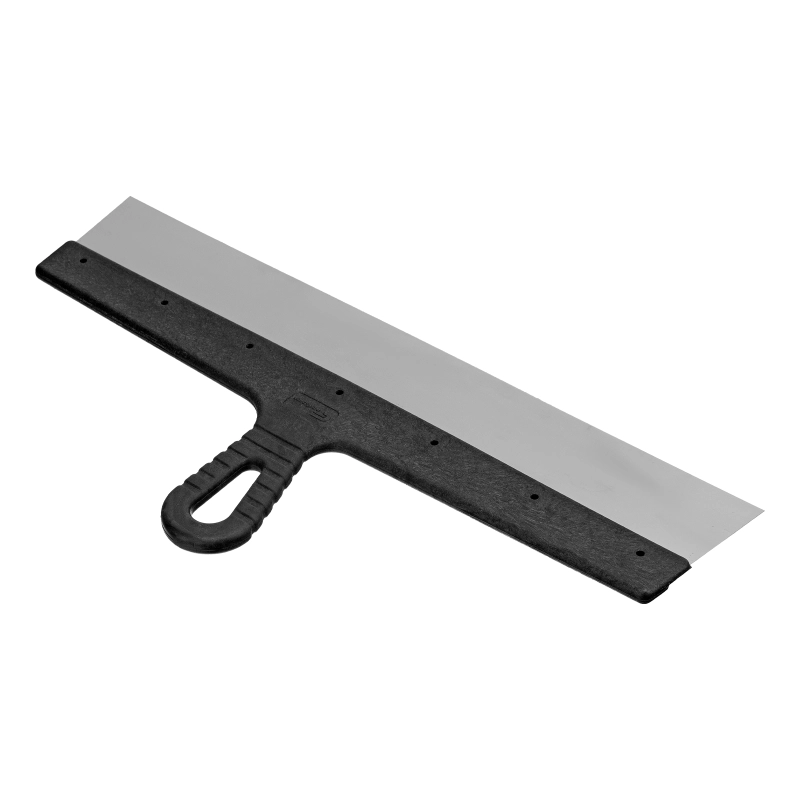 Шпатель фасадный из нержавеющей стали, 450 мм, пластмассовая ручка Сибртех (85450)