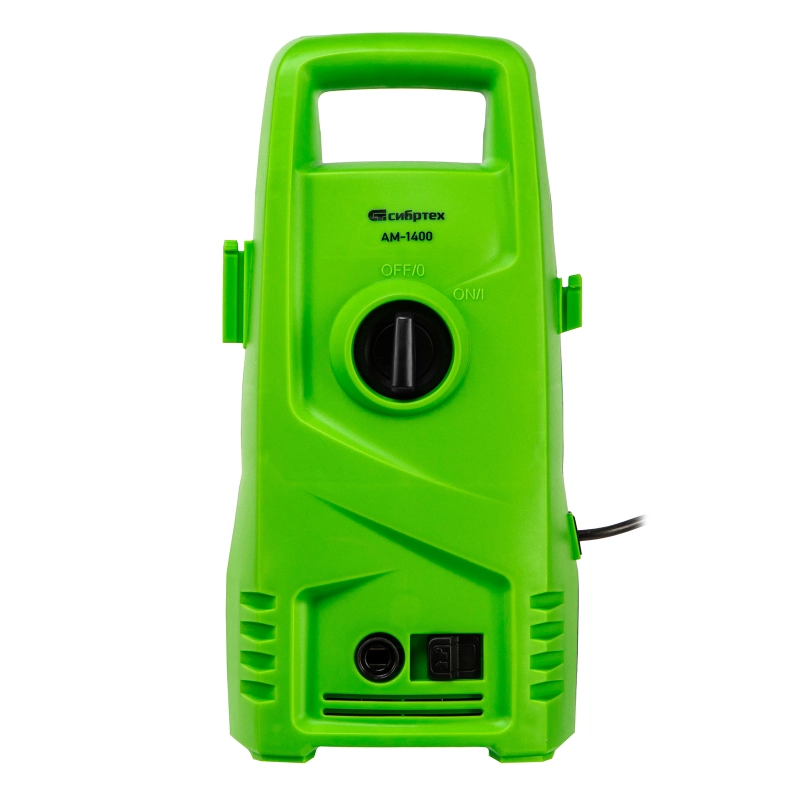 Моечная машина высокого давления АМ-1400, 1400 Вт, 105 бар, 330 л/ч, переносная Сибртех (58221)