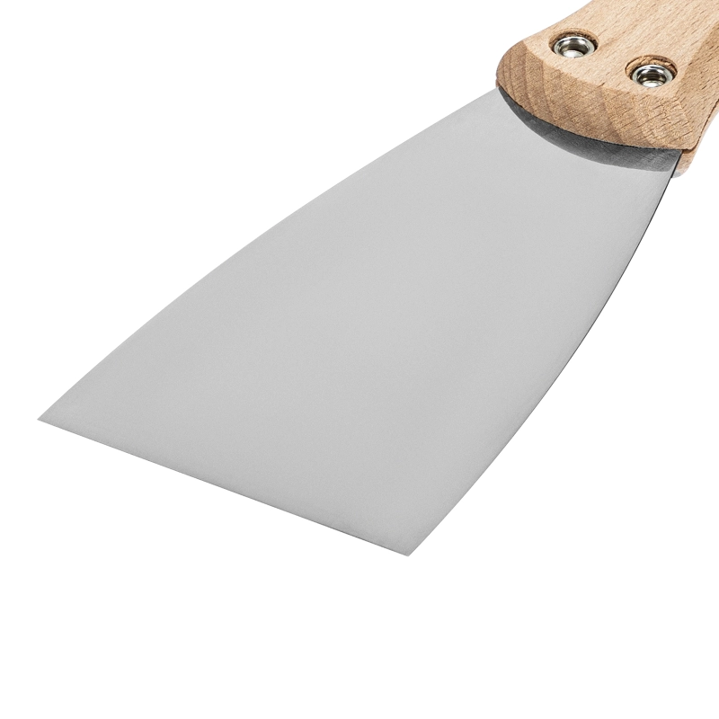 Шпательная лопатка из нержавеющей стали, 60 мм, буковая рукоятка, EFP Matrix (85613)