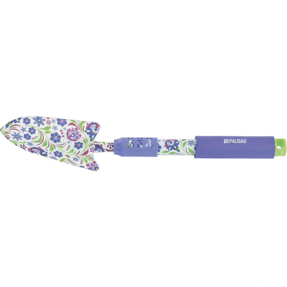 Совок посадочный узкий, 80 х 450 мм, стальной, удлиненная рукоятка, Flower Mint, Palisad (62044)