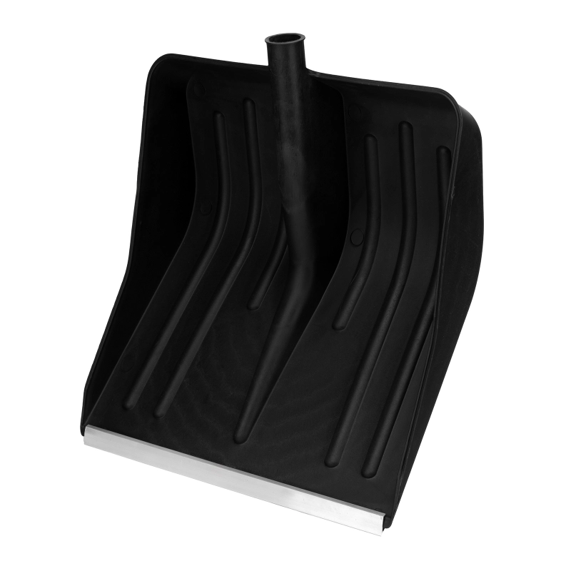 Лопата для уборки снега пластиковая, 420 х 425 мм, без черенка, Сибртех (61430)