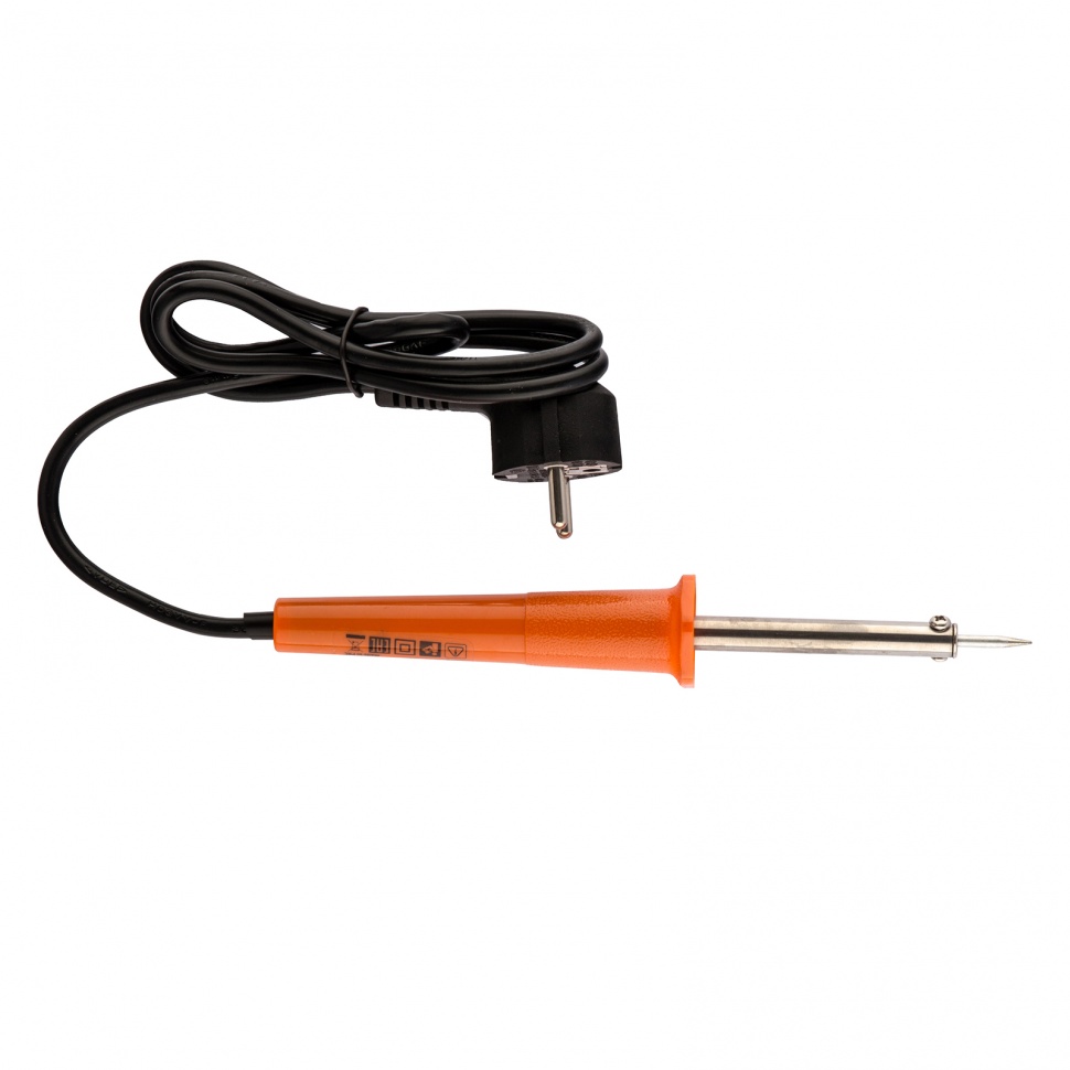 Ремонтный набор электрика 7 предметов: паяльник 30 Вт, припой, флюс, две отвертки, пинцет, подставка Sparta (913111)