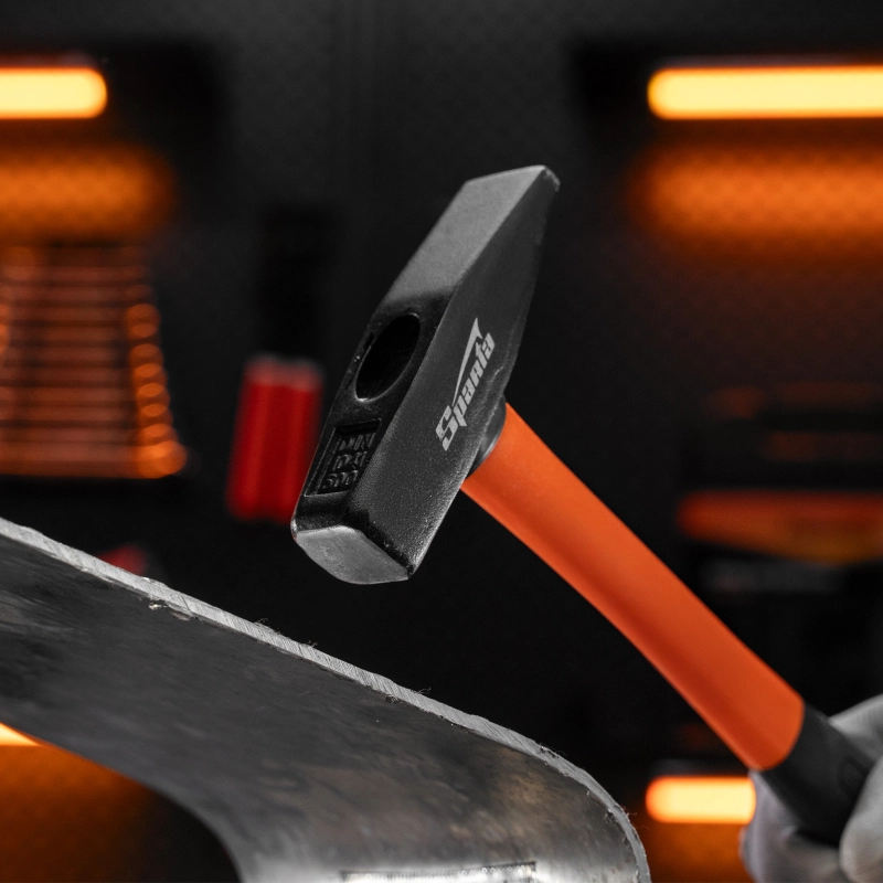 Молоток слесарный, 500 г, фибергласовая обрезиненная рукоятка Sparta (10375)