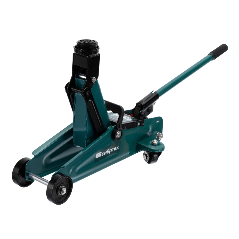 Домкрат гидравлический подкатной, 2 т, 135-320 мм Сибртех (50834)
