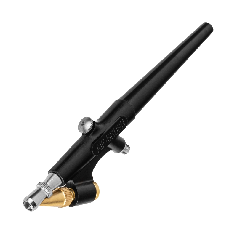 Аэрограф с нижним бачком AB2, 0,8 мм, 22 мл, 11 л/мин Denzel (57311)