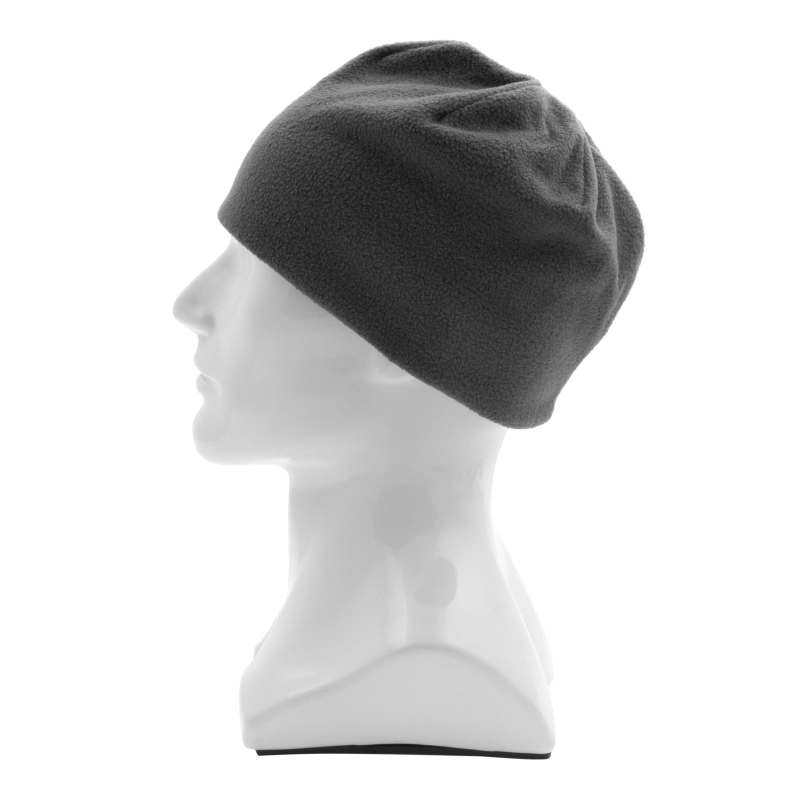 Шапка из флиса для взрослых, размер 56-57, серая Сибртех (68804)
