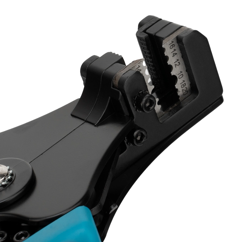 Щипцы для зачистки электропроводов 0.5, 1.0, 1.5, 2.5, 4.0, 8.0 мм/кв (8-22AWG) лезвие SK5 Gross (17721)