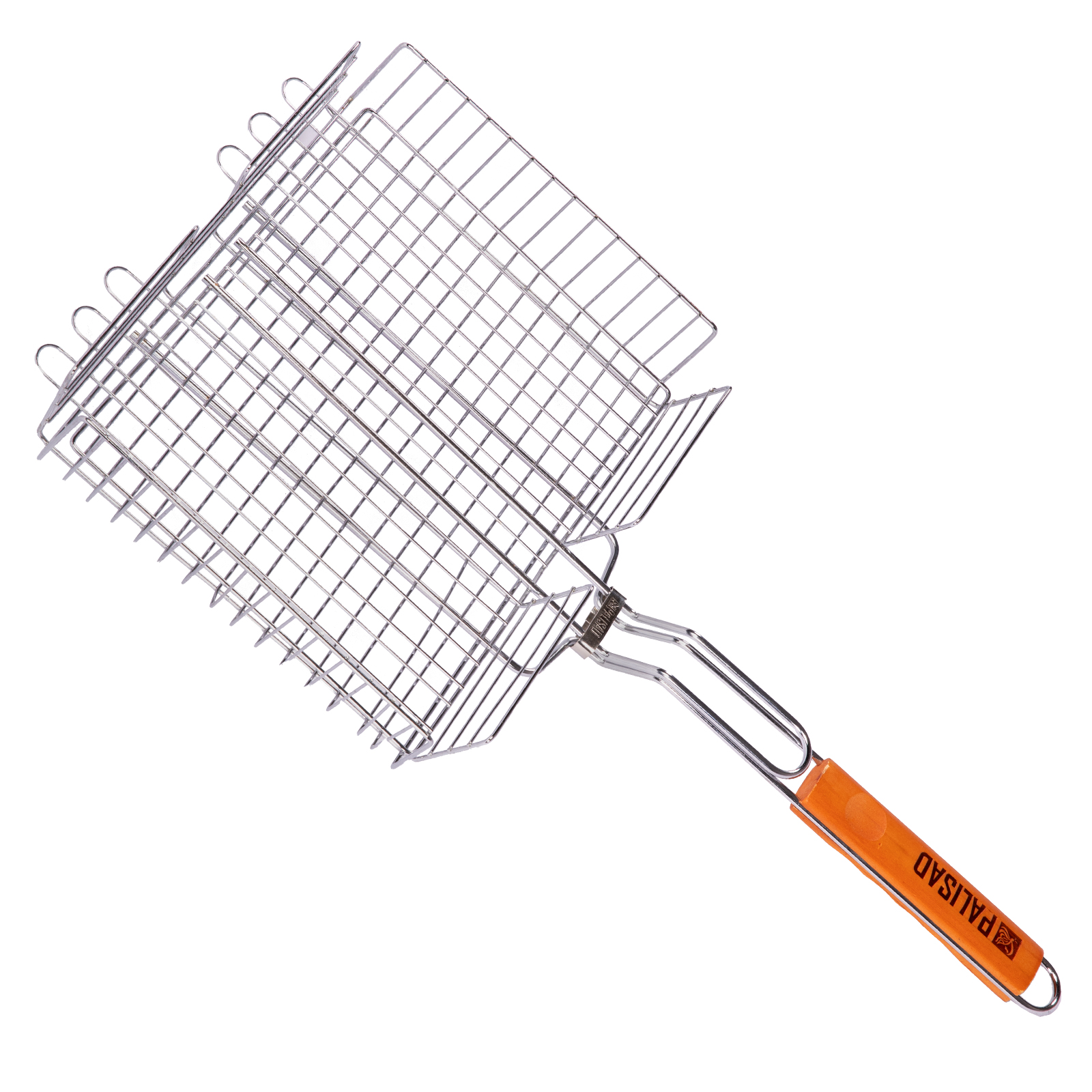 Решетка гриль 260 х 320 х 65 мм. объемная хромированная Camping Palisad (69554)