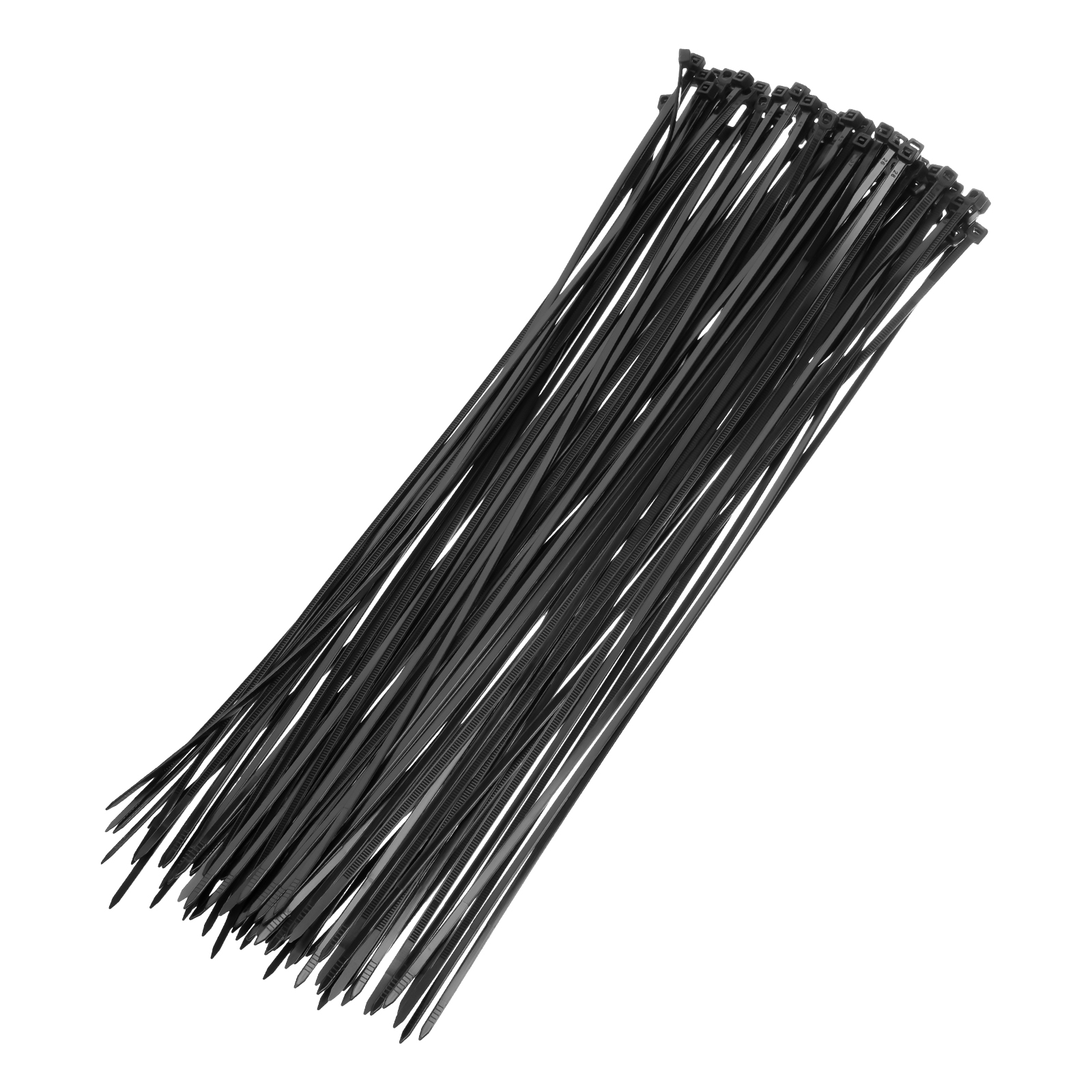 Хомуты, 370 x 3.6 мм, пластиковые, черные, 100 шт Сибртех (45562)