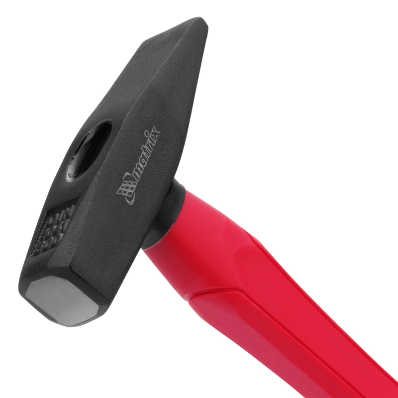 Молоток слесарный optimal, 300 г, фибергласовая обрезиненная рукоятка, квадратный боек Matrix (10367)