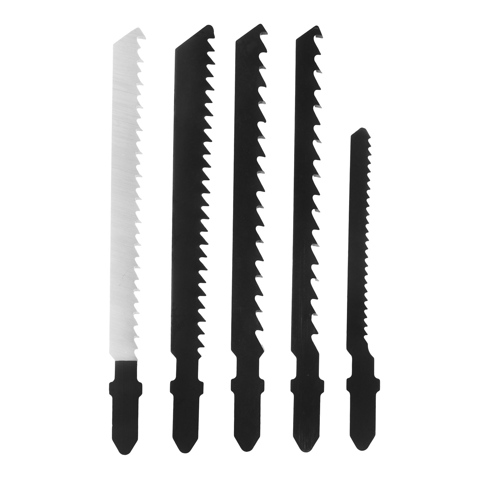 Набор полотен для электролобзика по дереву, 5 шт Сибртех (78245)