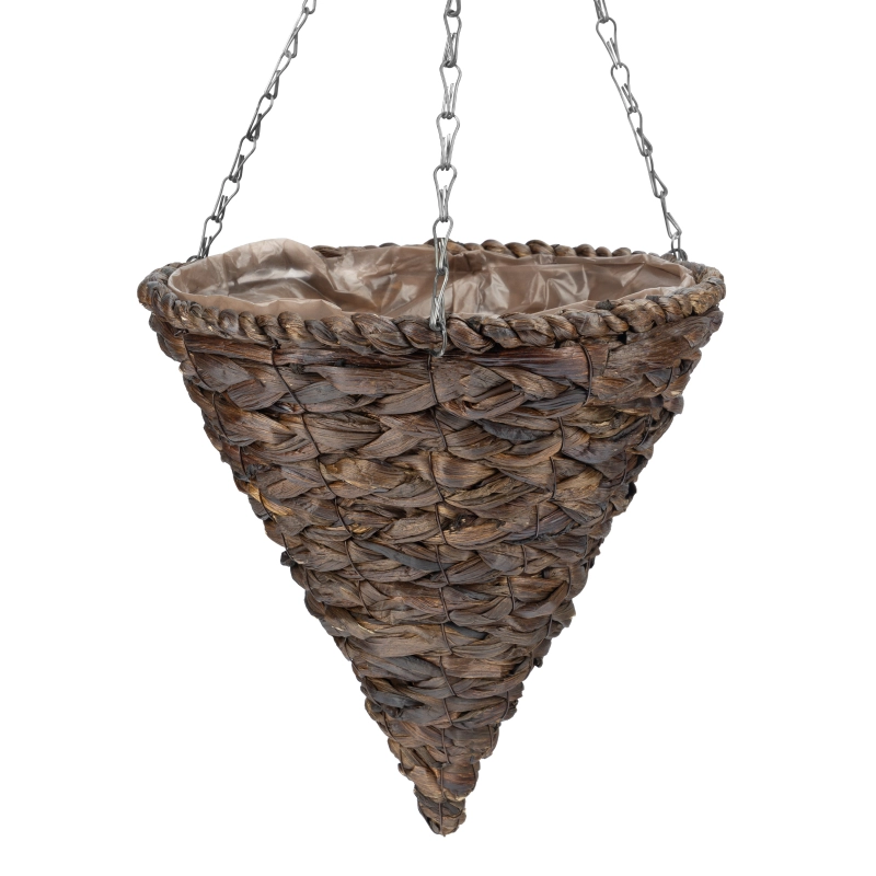 Кашпо подвесное Гиацинт, конус D 30 см Palisad (69061)