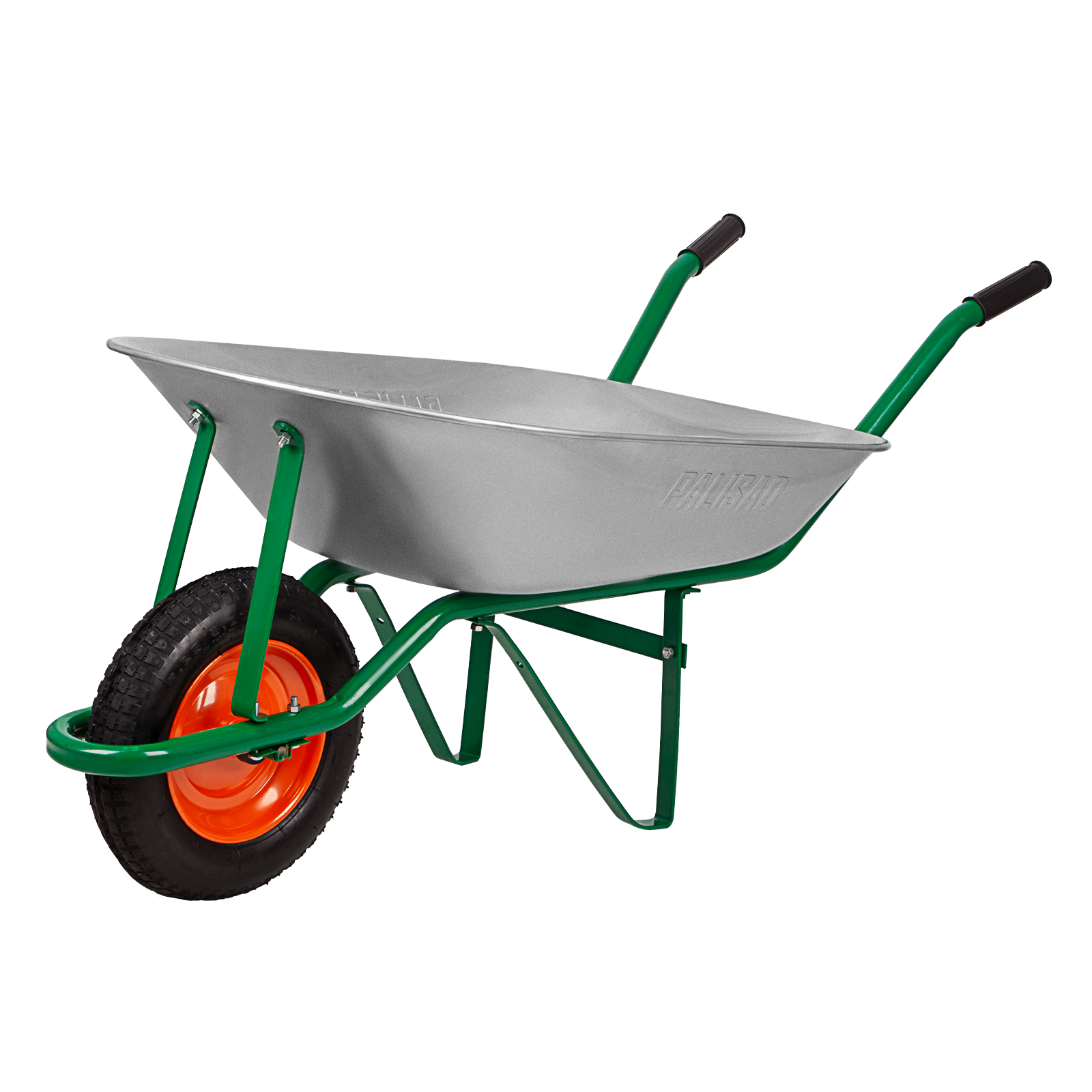 Тачка садовая, грузоподъемность 160 кг, объем 78 л Palisad (689153)