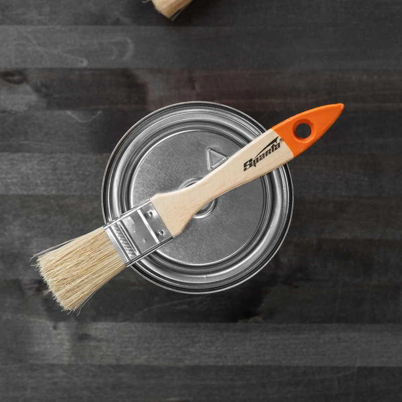 Кисть плоская Slimline 1" (25 мм) натуральная щетина, деревянная ручка Sparta (824205)