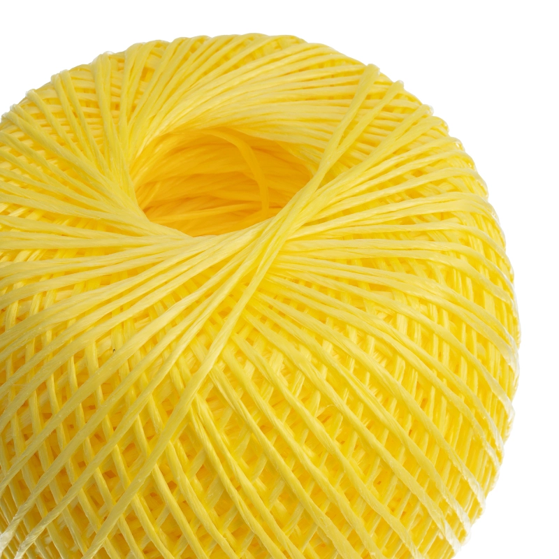 Шпагат полипропиленовый желтый, 1.7 мм, L400 м, Сибртех (93982)