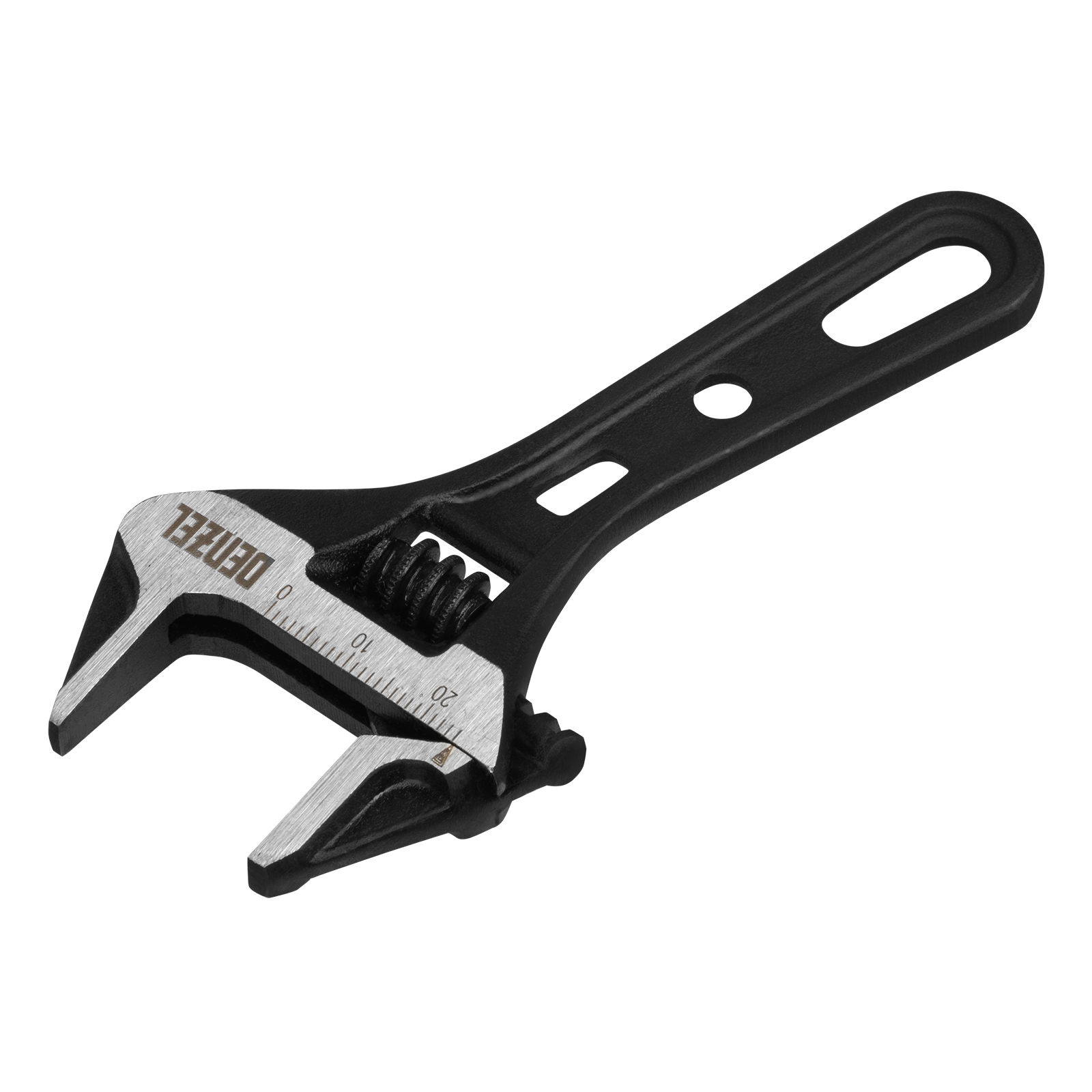 Ключ разводной 115 мм, CrV, кованый, укороченная рукоятка Denzel (15751)