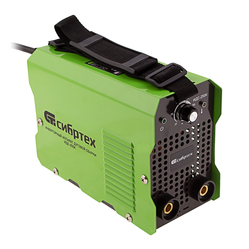 Инверторный аппарат дуговой сварки ИДС-250K, 250 А, ПВ 80%, диаметр электрода 1,6-5 мм Сибртех (94396)