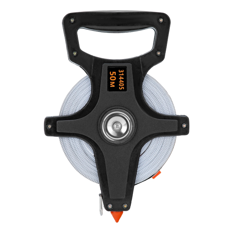 Рулетка геодезическая, 50 м х 12,5 мм, лента ПВХ, открытый корпус Sparta (314405)