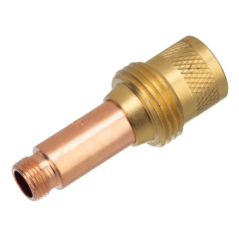 Держатель цанги с газовой линзой для электрода 2,4 мм, 2 шт Denzel (93658)