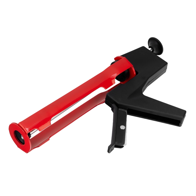 Пистолет для герметика, 310 мл, "полуоткрытый", противовес, круглый шток 8 мм Matrix (88666)